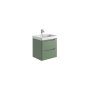 Scudo Ella 600mm Wall-Hung Unit - Green