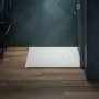 Ideal Standard UltraFlat Evo 900 x 700mm Shower Tray - Silk White