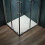 Ideal Standard UltraFlat Evo 900 x 800mm Shower Tray - Silk White