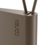 Keuco Glass Wiper Squeegee with Wall Mounting Adhesive - Truffle