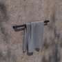 Keuco Aveno 800mm Towel Rail - Matt Black