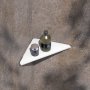 Keuco Aveno Shower Shelf Corner Model - Matt White