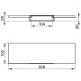 Keuco Aveno Shower Shelf - Matt Black