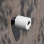 Keuco Aveno Spare Toilet Roll Holder - Matt Black