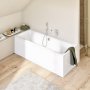 Villeroy & Boch Architectura 1700 x 750mm Double-Ended Bath - White Alpin