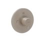 Vitra Root Round Built-In Thermostatic Mixer - Brushed Nickel