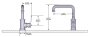 Perrin & Rowe Armstrong Single Lever Basin Mixer - Pewter