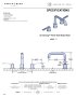 Perrin & Rowe Armstrong Dual Lever Basin Mixer - Pewter
