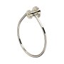 Perrin & Rowe Armstrong Towel Ring - Nickel