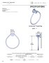 Perrin & Rowe Armstrong Towel Ring - Chrome