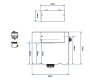 Scudo Concealed Cistern with Side Inlet