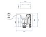 Scudo Concealed Cistern with Bottom Inlet