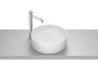 Roca Terra 390mm Round Countertop Basin - Matt White
