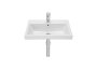 Roca The Gap 600mm 1 Tap Hole Wall-Hung Basin