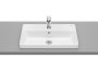 Roca The Gap Square 600mm 1 Taphole Inset Basin