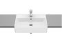 Roca The Gap Square 550mm 1 Taphole Semi-Recessed Basin