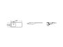 Roca The Gap 1000mm Left Hand Vanity Basin