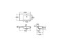 Roca The Gap 800mm 1 Tap Hole Right Hand Basin