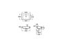 Roca The Gap 600mm 1 Tap Hole Compact Basin
