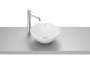 Roca Bol 350mm Round FINECERAMIC Countertop Basin - Matt White