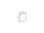 Roca Eidos 600mm Mirror with LED Lighting