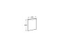 Roca Eidos 500mm Mirror with LED Lighting