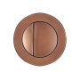 Tavistock Round Brushed Bronze Dual Flush Button - Stock Clearance