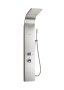 Roca Essential Hydromassage Thermostatic Shower Column - Chrome