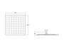 Roca Raindream 400mm Extra Slim Square Rain Shower Head - Chrome