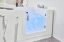Access Easy Riser Peninsula Walk-in Bath with Glass Door and Powered Seat