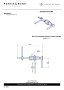 Perrin & Rowe Deco Concealed Cistern Lever - Pewter