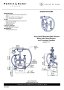 Perrin & Rowe Deco Deck-Mounted Bath-Shower Mixer with Handshower and Crosstop Handles - Nickel