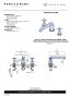 Perrin & Rowe Deco Three-Hole Deck-Mounted Bath Filler with Crosstop Handles - Chrome