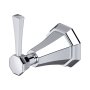Perrin & Rowe Deco Three-Way Concealed Diverter with Shut Off and Lever Handle - Chrome