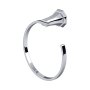 Perrin & Rowe Deco Towel Ring - Chrome