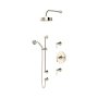 Perrin & Rowe Deco Shower Set 2 - Nickel