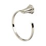 Perrin & Rowe Deco Towel Ring - Nickel