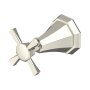 Perrin & Rowe Deco Three-Way Concealed Diverter with Crosstop Handle - Pewter