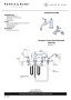 Perrin & Rowe Georgian Four-Hole Deck-Mounted Bath Set with Country Spout and Lever Handles - Satin Brass