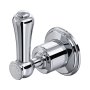 Perrin & Rowe Georgian Four-Way Diverter with Lever Handle - Chrome