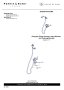 Perrin & Rowe Georgian Riser Diverter, Handshower, Hose and Parking Bracket - Pewter