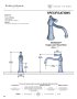 Perrin & Rowe Georgian Single Lever Basin Mixer - Polished Brass
