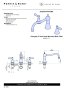 Perrin & Rowe Georgian Three-Hole Deck-Mounted Bath Set with Country Spout and Lever Handles - Satin Brass