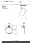 Perrin & Rowe Georgian Towel Ring - Chrome