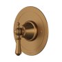 Perrin & Rowe Georgian Concealed Thermostatic Shower Mixer with Lever Handle - English Bronze