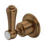 Perrin & Rowe Georgian Four-Way Diverter with Lever Handle - English Bronze