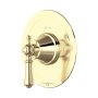 Perrin & Rowe Georgian Concealed Thermostatic Shower Mixer with Lever Handle - Gold