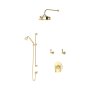 Perrin & Rowe Georgian Shower Set 1 - Gold