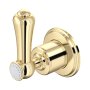 Perrin & Rowe Georgian Three-Way Diverter with Lever Handle - Gold