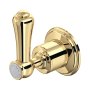 Perrin & Rowe Georgian Four-Way Diverter with Lever Handle - Polished Brass